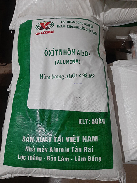 Aluminium Oxide Al2O3 98.5% - Hóa Chất Lý Hùng - Công Ty TNHH Công Nghệ Lý Hùng
